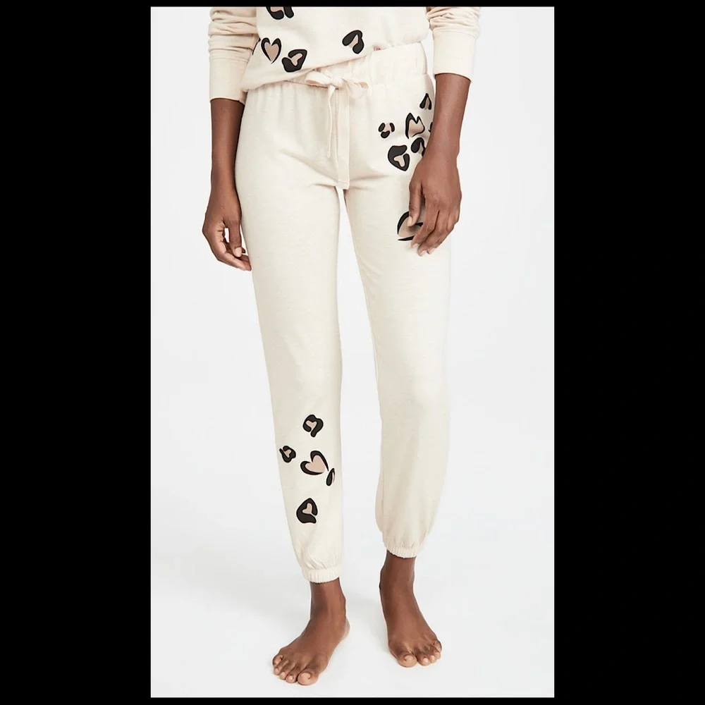NWT Emerson Road Brushed Butter Leopard PJ Set - Size XS